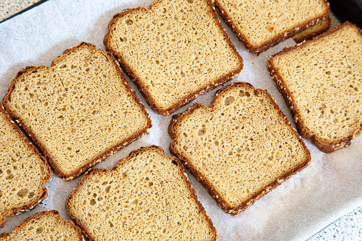 Millet high protein bread – gluten and yeast free